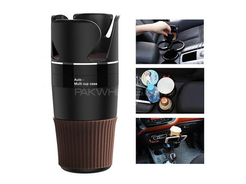 5 In 1 Car Multiple Purpose Cup Holder  Image-1