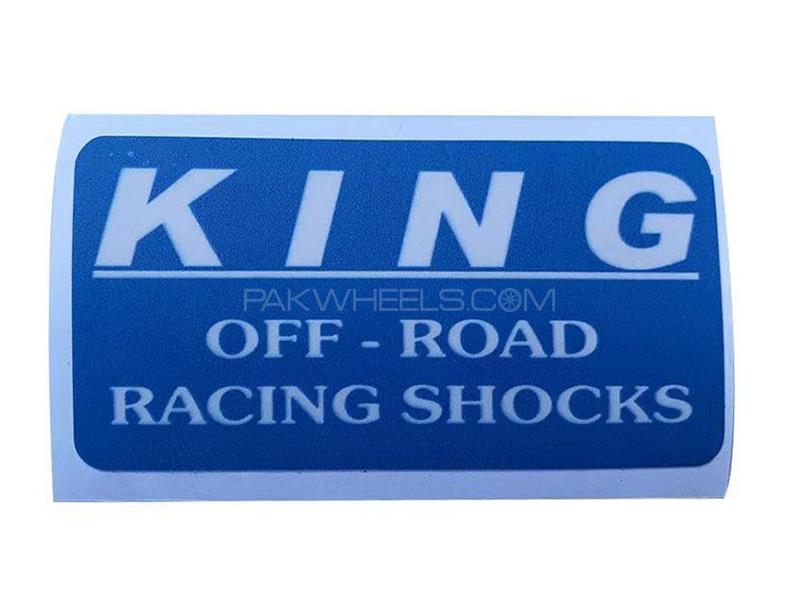 KING Car Vinyl Sticker  for sale in Karachi Image-1