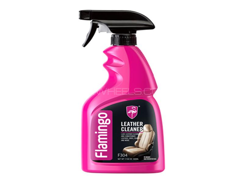 Flamingo Car Leather Cleaner  Image-1
