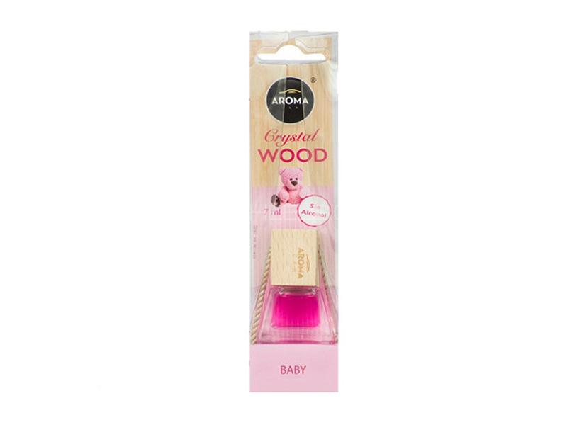 Aroma Crystal Wood Air Freshener Baby Calm for sale in Lahore Image-1