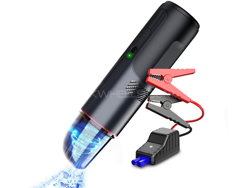 3 In 1 Rechargeable Car Battery Jump Starter Power Bank & Portable Vacuum Cleaner 10000mAh  3 In 1 Rechargeable Car Battery Jump Starter Power Bank & Portable Vacuum Cleaner 10000mAh  Image-6