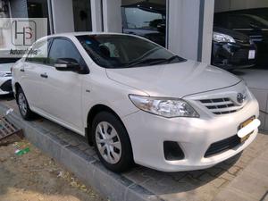 Toyota Corolla XLI 2014
white in colour 
front and back camera with Android TV.
TCM maintained.