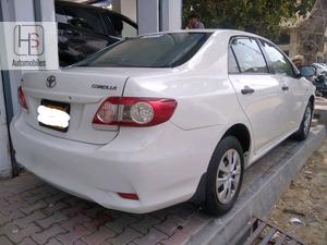 Toyota Corolla XLI 2014
white in colour 
front and back camera with Android TV.
TCM maintained.