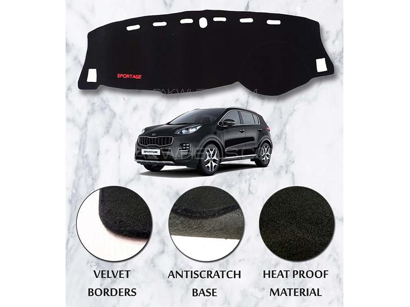 Kia Sportage 2019-2021 Dashboard Cover Mat - Heat Proof Material  Image-1