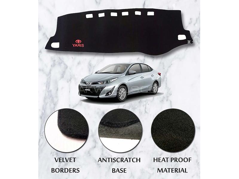 Toyota Yaris 2020-2021 Dashboard Cover Mat - Heat Proof Material  Image-1