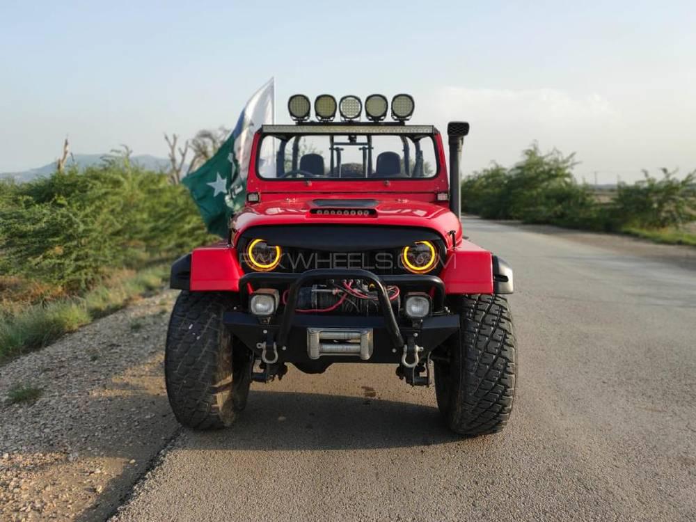 Jeep Wrangler 1987 for Sale in Dera ismail khan Jeep Wrangler 1987 for Sale in Dera ismail khan Image-3