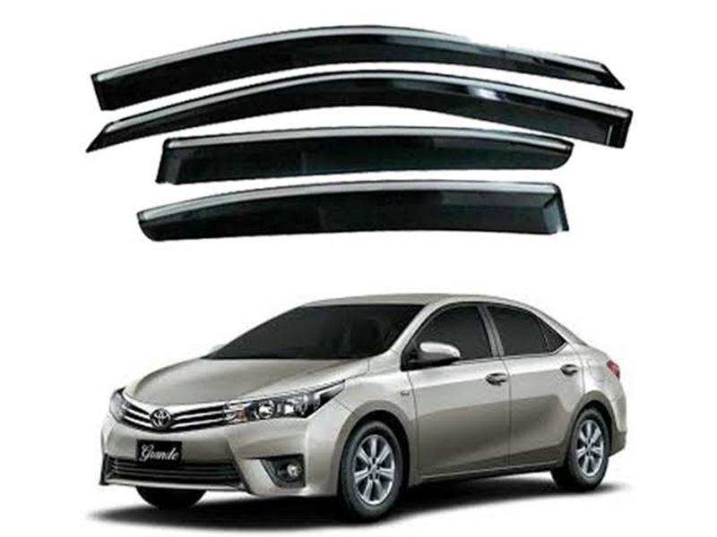 Toyota Corolla 2014-2021 Air Press With Chrome Strip  Image-1