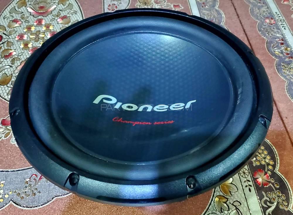 PIONEER CHAMPION SERIES CAR WOOFER DOUBLE COIL HEAVY BASS GENUINE 12" Image-1