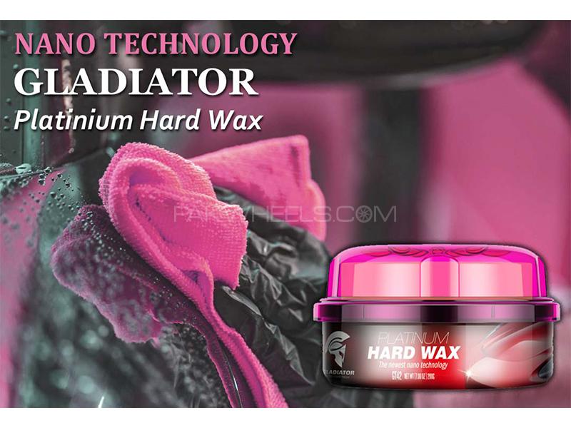 Gladiator Platinum Hard Wax - 200gm ( Nano Technology ) Image-1