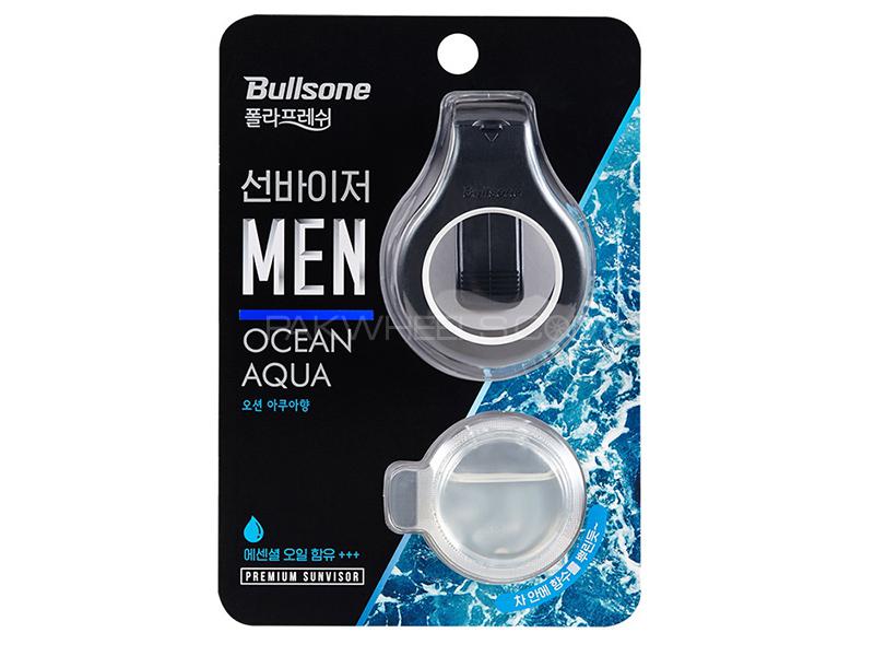Bullsone Sunvisor Men Air Freshener - Ocean Aqua  Image-1