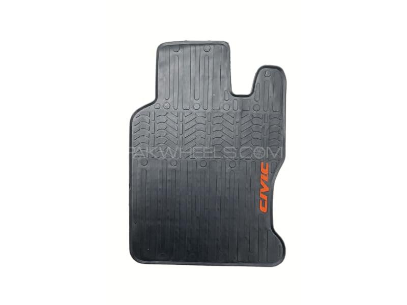 Diamond Latex Premium Black Honda Civic 2006-2012 Floor Mats| Plastic | Rubber Mats (P42) Diamond Latex Premium Black Honda Civic 2006-2012 Floor Mats| Plastic | Rubber Mats (P42) Image-2