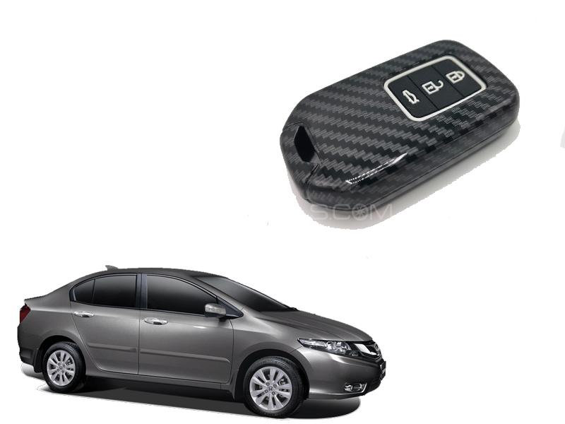 Honda City 2009-2020 Carbon Key Case Cover | Key Cover | Key Case | Carbonfiber Image-1