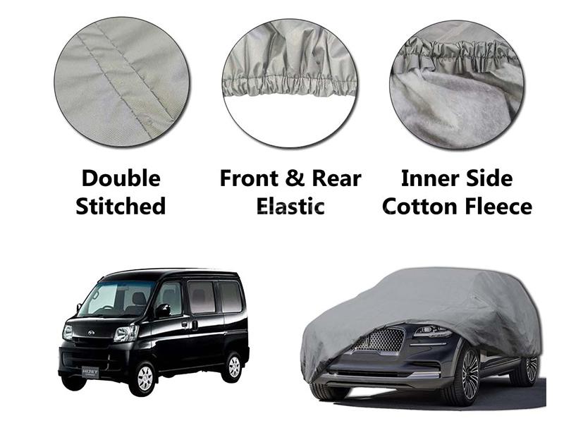 Daihatsu Hijet 2014-2021 PVC Cotton Double Stitched Car Top Cover  Image-1