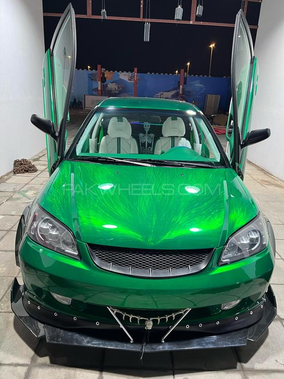 Honda Civic - 2004 civic ute dark skull Image-1