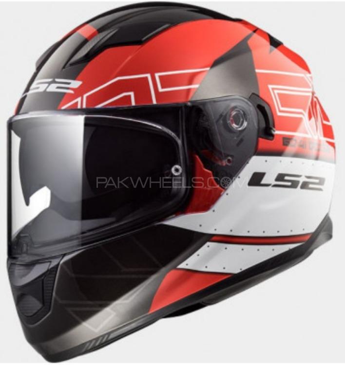 Buy Helmet LS2 FF320 stream evo black red in Islamabad | PakWheels