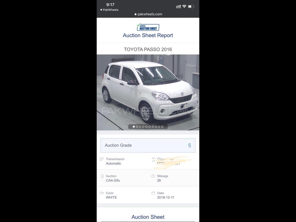 Toyota Passo 2016 for Sale in Islamabad Toyota Passo 2016 for Sale in Islamabad Image-2