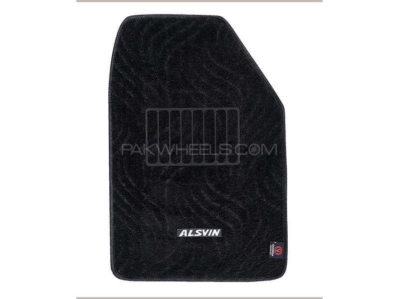 Changan Alsvin Carpet Premium Series Black Car Floor Mats (P167) Changan Alsvin Carpet Premium Series Black Car Floor Mats (P167) Image-2