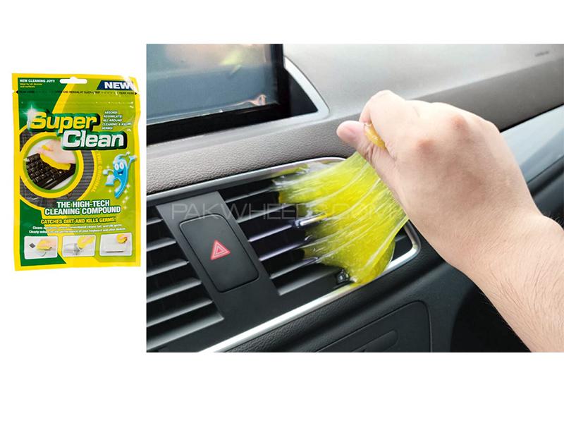 Interior Car Cleaning Gel For AC Vents  Image-1