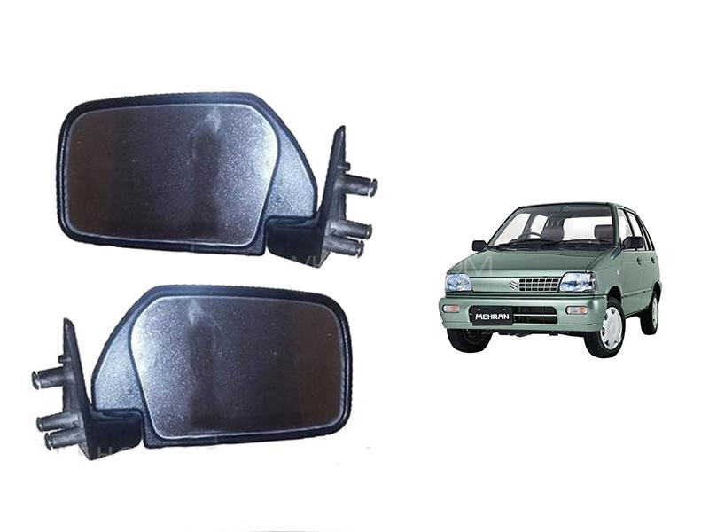 Suzuki Mehran 1988-2019 Side Mirror - 2 Pcs for sale in کراچی Image-1
