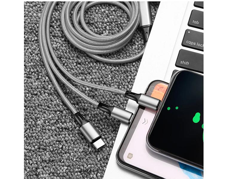 MAXXIS Car Cigarette Lighter Dual USB Port Charger With 3 in 1 Cable - 4.8A - 12v/24v MAXXIS Car Cigarette Lighter Dual USB Port Charger With 3 in 1 Cable - 4.8A - 12v/24v Image-7