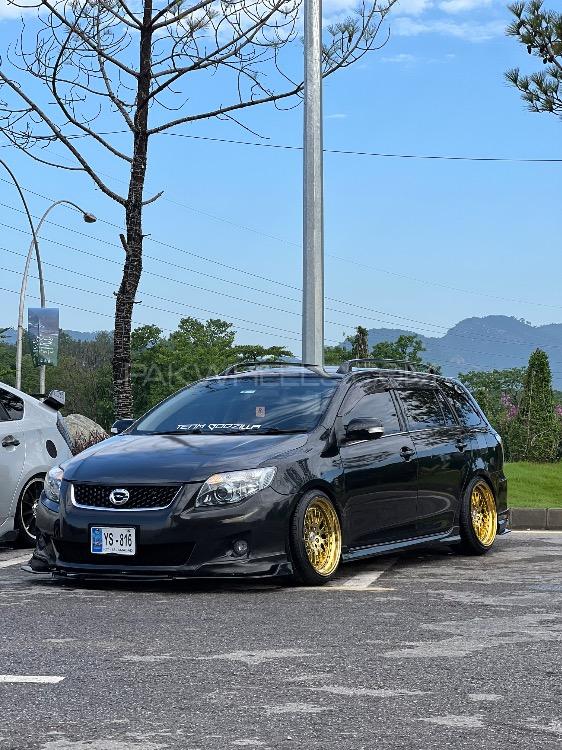 Toyota Corolla Fielder - 2007 Black mamba Image-1