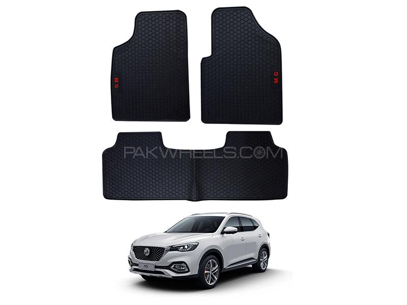 MG HS 20212022 Imported Latex Rubber Floor Mat Black Water Proof