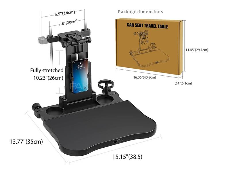 Universal Car Back Seat Travelling Multipurpose Table  Universal Car Back Seat Travelling Multipurpose Table  Image-3