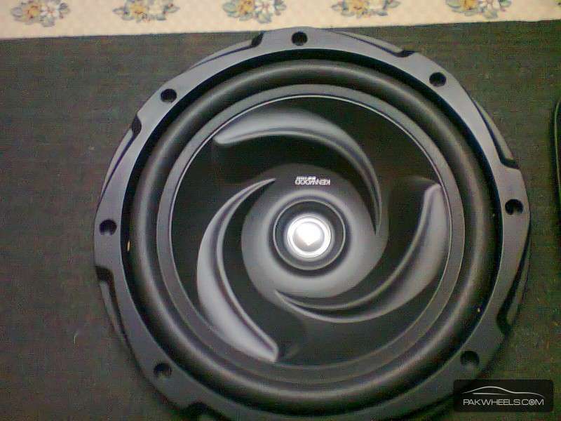 Sound System With Box, 1 Woofer, Amplifier, 2 Speakers Image-1