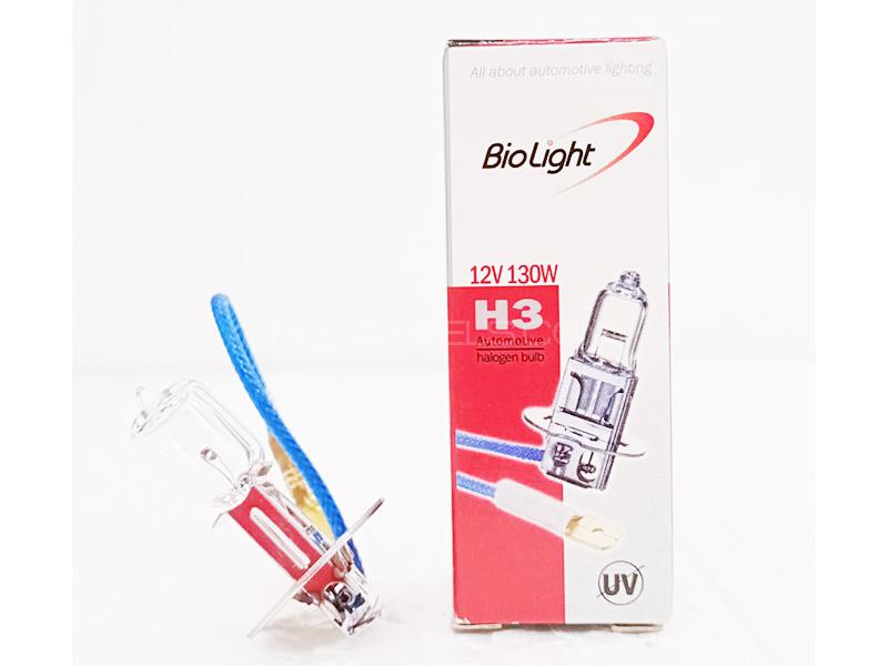 BioLight 12v/130w H3 Clear Bulb 1pc Image-1