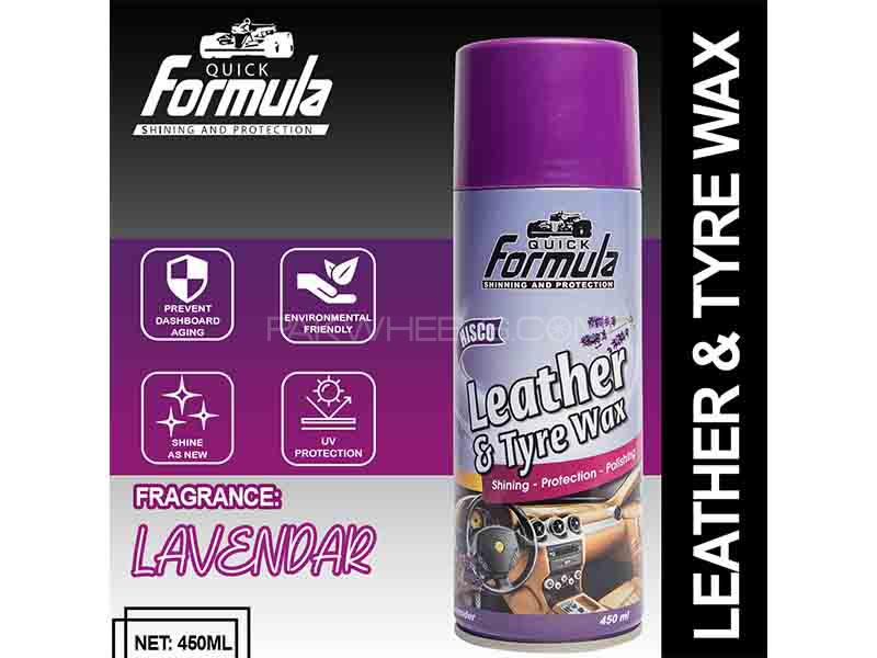 Formula Hisco Leather & Tyre Wax 450ml - Lavender  Image-1