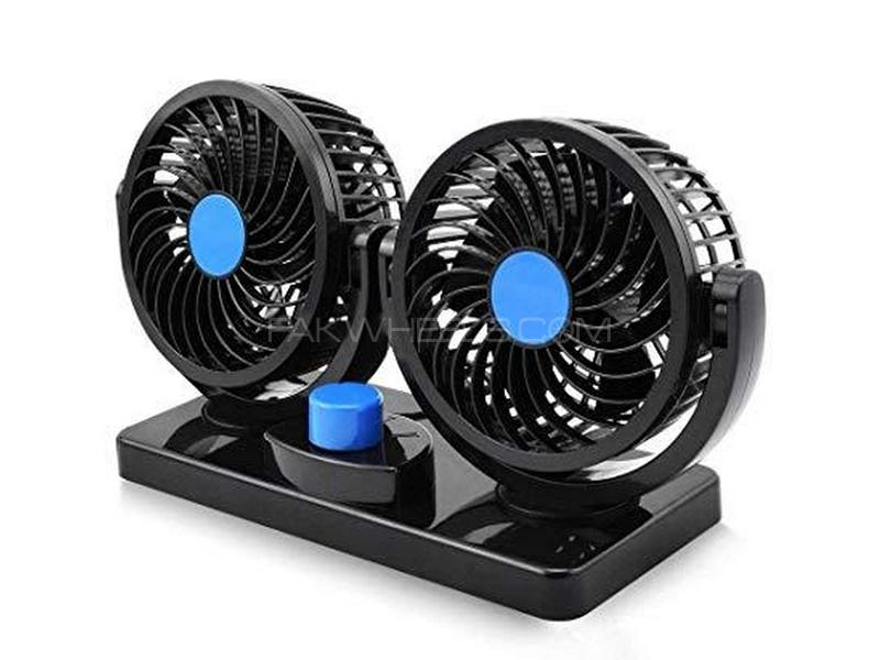 Carfan Dual 360 Fans Ultra Quite Double Adjustment Large Cooling Fans 