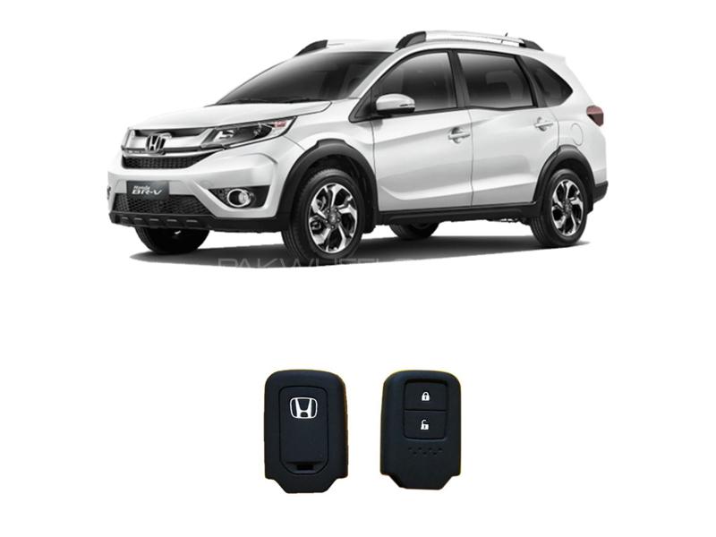 Honda Brv Silicone Key Cover Key Protector Key Rubber Cover Image-1