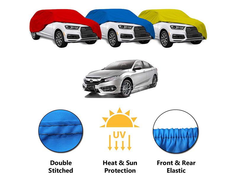 Honda Civic 2016-2022 Car Top Cover | Double Stitched | Heat Proof | Dust Proof | Parachute  for sale in کراچی Image-1