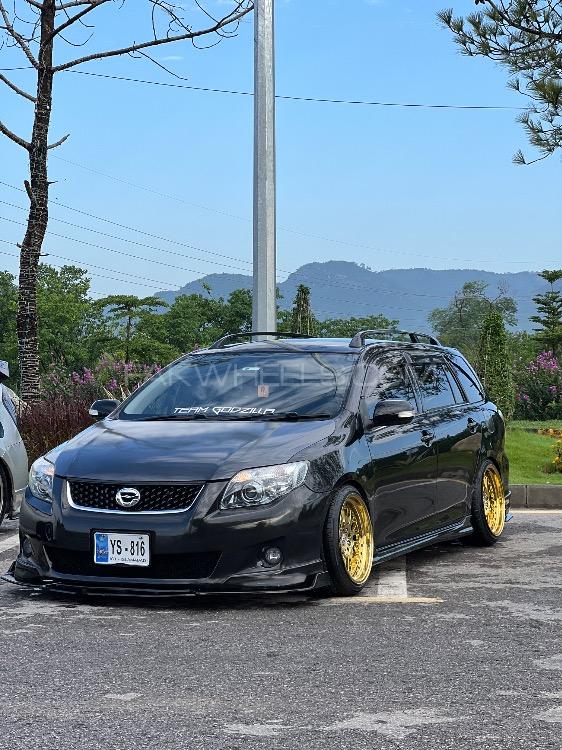 Toyota Corolla Fielder - 2007 BLACK MAMABA Image-1