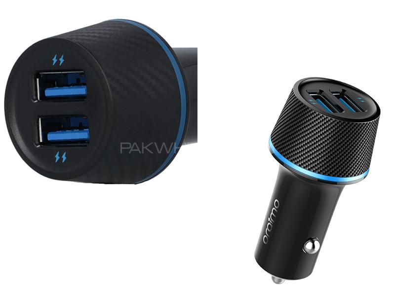 Oraimo Highway Car Charger - Black - OCC-21D  Oraimo Highway Car Charger - Black - OCC-21D  Image-2