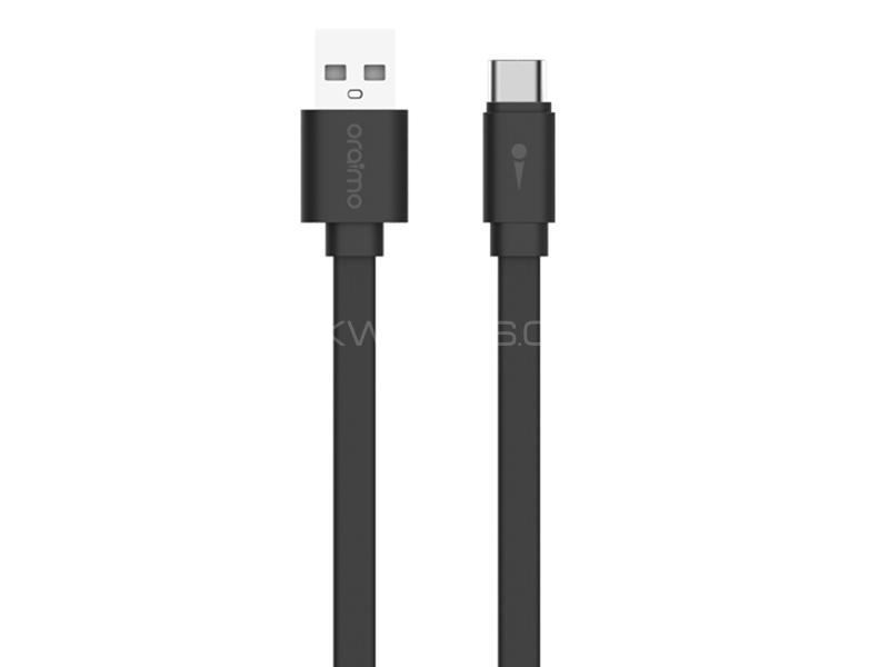 Oraimo Candy Type C Fast Charging Cable - Black - OCS-C22P Image-1