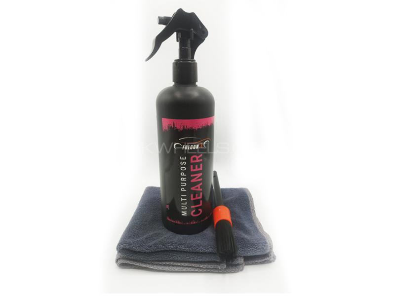 Falcon X Multipurpose Cleaner With Brush And Microfiber Towel Bundle for sale in لاہور Image-1
