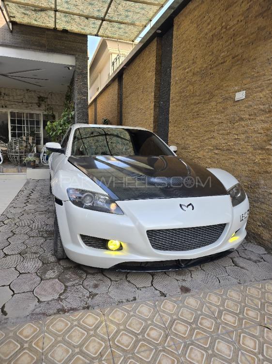 Mazda RX8 - 2003 SNOW White (snow White) Image-1