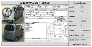 Suzuki Wagon R FX 2019 for Sale