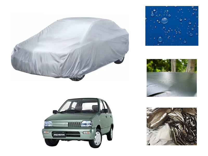 Suzuki Mehran Parachute Rubber Coated Water Proof Ultra Soft Top Cover  Image-1