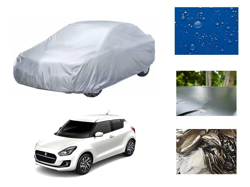 Suzuki Swift Parachute Rubber Coated Water Proof Ultra Soft Top Cover  Image-1