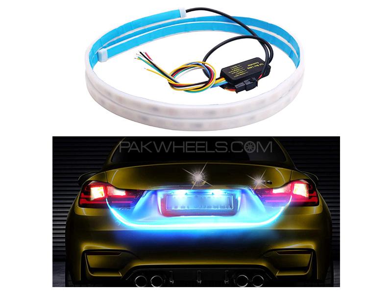 Car Multicolor Trunk Light With Indicator Mode Rotational Light Image-1