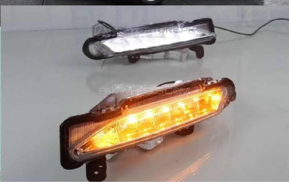 Yaris Front DRL lights Genuine style Image-1