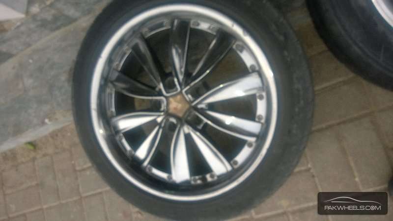  rims with tyres Nankang 205/50/17 For Sal Image-1