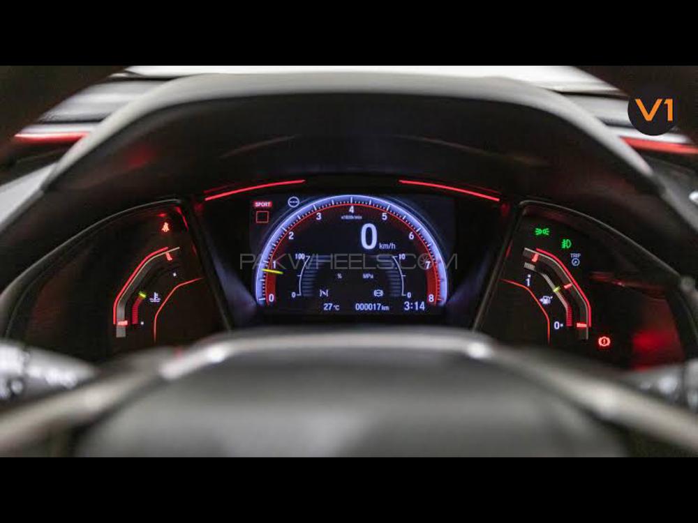 Honda civic red meter Image-1