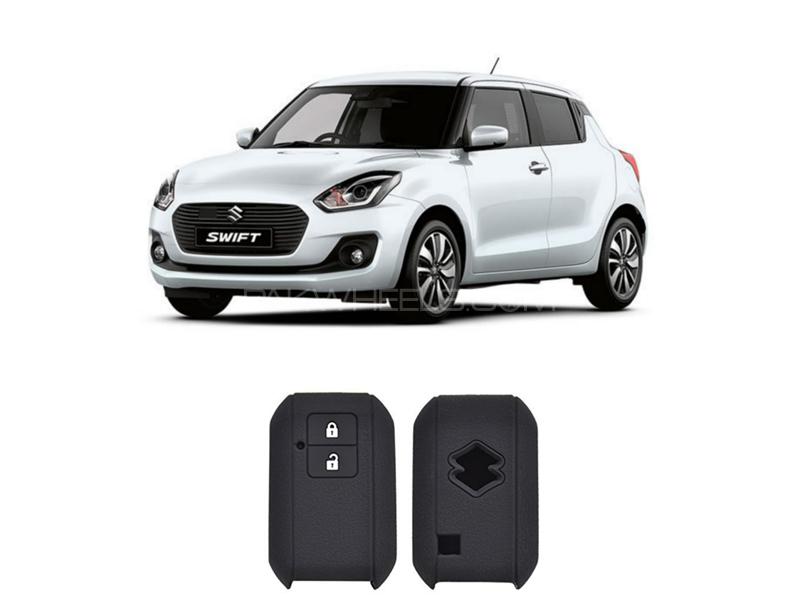 Suzuki Swift 2022 Car Key Cover Soft Silicone Cover Water Scratch Resistant Image-1