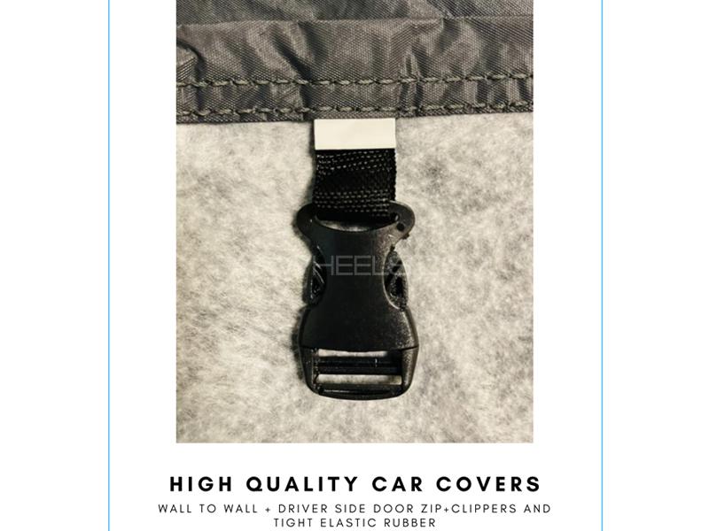 KIA Stonic Double Coat PVC Cotton Top Cover (P1357) KIA Stonic Double Coat PVC Cotton Top Cover (P1357) Image-2