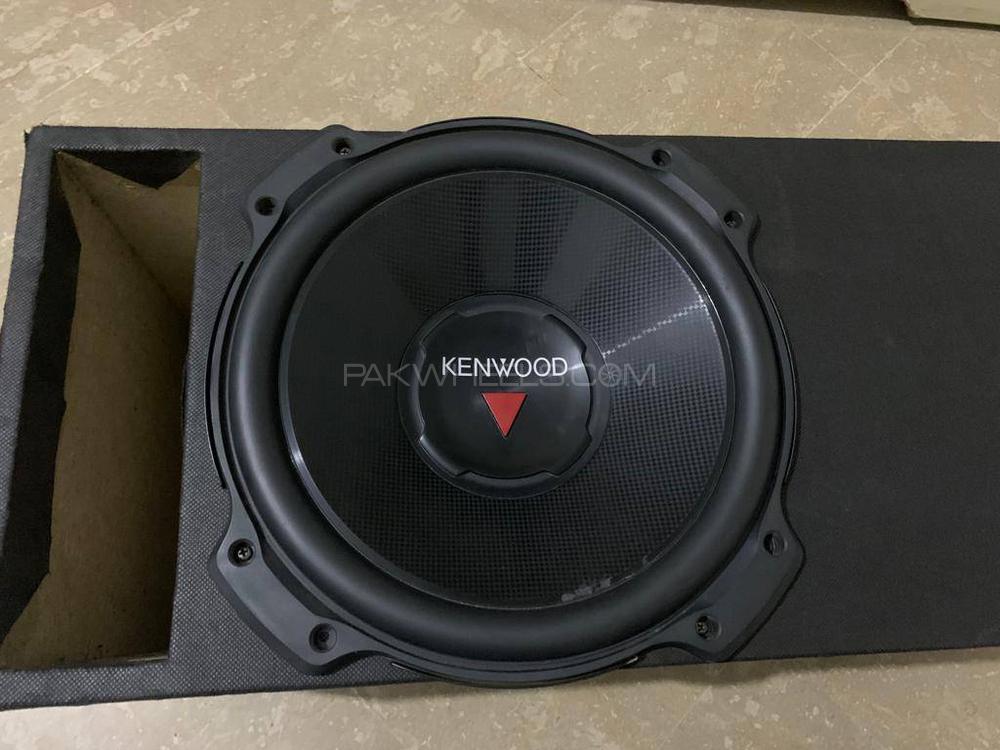 Buy Kenwood woofer with GOBM amplifier plus speakers in Gujranwala