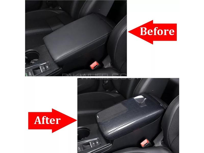 Buy Honda Civic 2022 Arm Rest Carbon Fiber Frame Trim RS in Pakistan ...