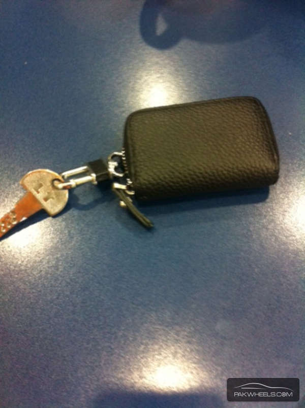 Car Smart Key Chain Leather Case For Sale Image-1